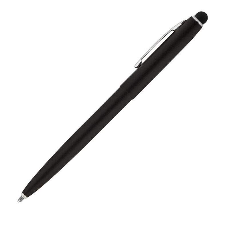 BLACK MATTE CAP-O-MATIC WITH CHROME CLIP AND CONDUCTIVE STYLUS - FM4BCT/S